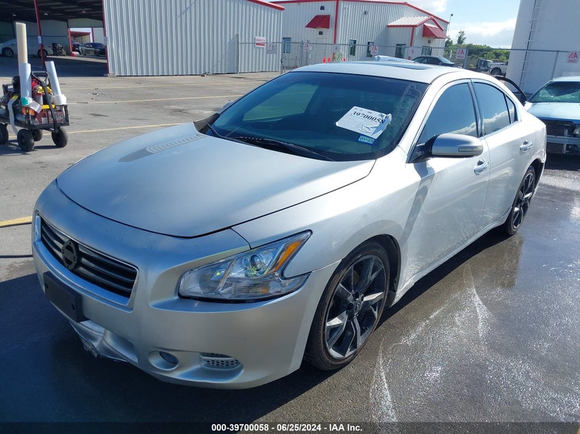 2014 NISSAN MAXIMA S/SV - 1N4AA5AP2EC475574