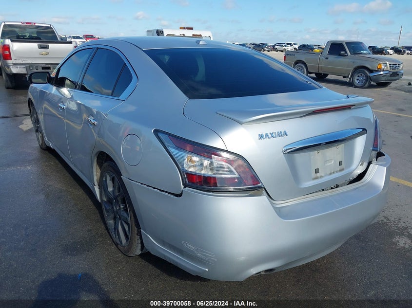 2014 NISSAN MAXIMA S/SV - 1N4AA5AP2EC475574