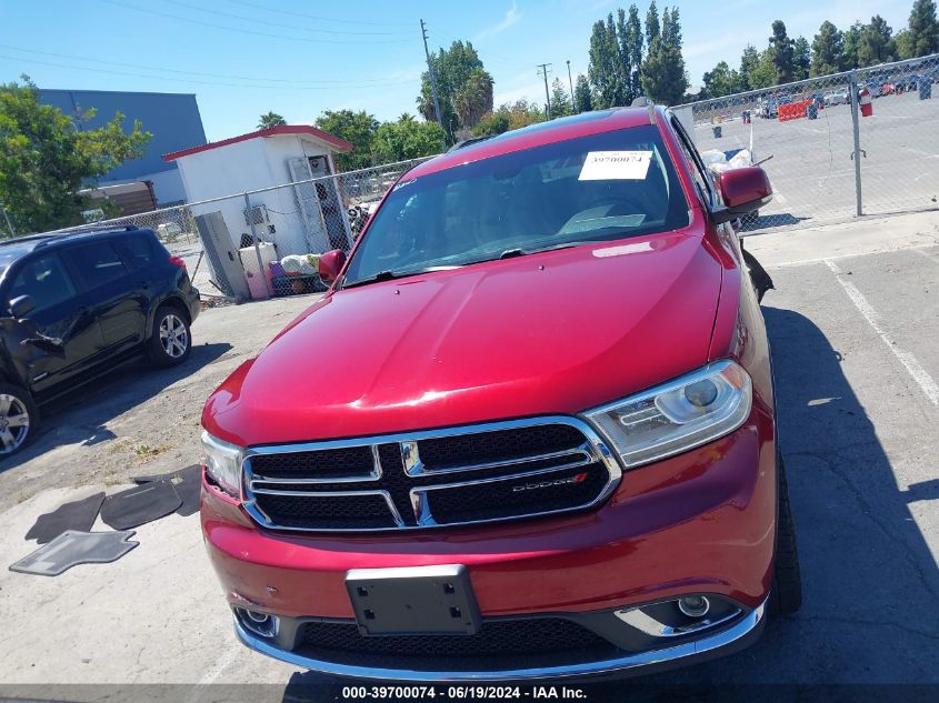 2015 Dodge Durango Limited VIN: 1C4RDHDG7FC937792 Lot: 39700074