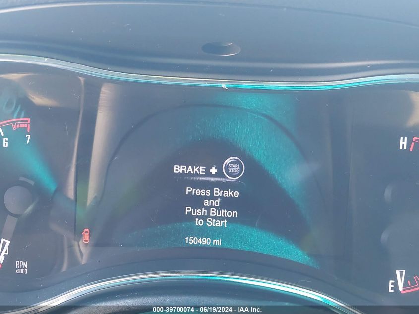 2015 Dodge Durango Limited VIN: 1C4RDHDG7FC937792 Lot: 39700074