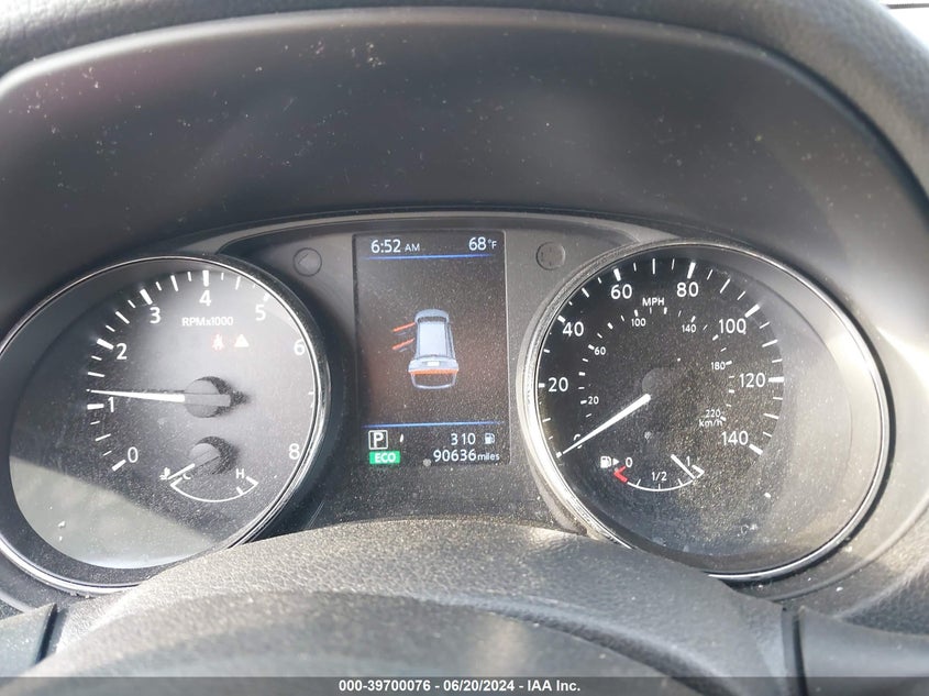 VIN 5N1AT2MV5LC726545 2020 NISSAN ROGUE S/SL/SV