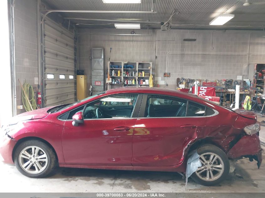 2017 Chevrolet Cruze Lt VIN: 1G1BE5SM6H7250989 Lot: 39700083