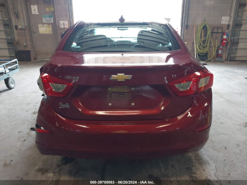 2017 Chevrolet Cruze Lt VIN: 1G1BE5SM6H7250989 Lot: 39700083