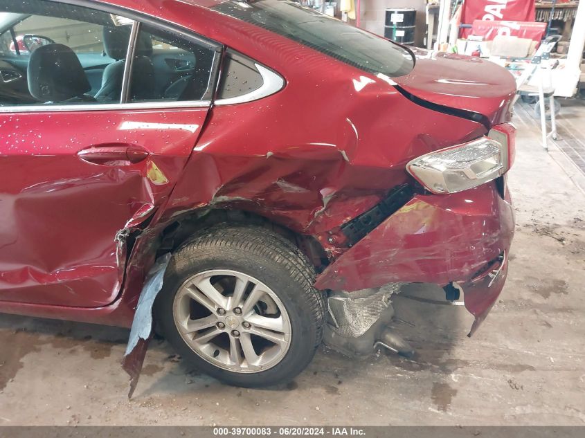 2017 Chevrolet Cruze Lt VIN: 1G1BE5SM6H7250989 Lot: 39700083