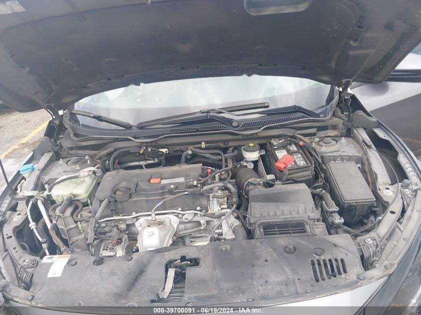 2019 Honda Civic Lx VIN: 19XFC2F63KE037482 Lot: 39700091