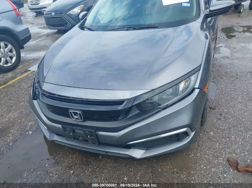 2019 Honda Civic Lx VIN: 19XFC2F63KE037482 Lot: 39700091