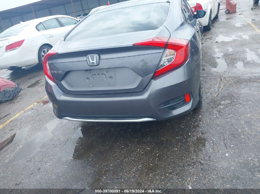 2019 Honda Civic Lx VIN: 19XFC2F63KE037482 Lot: 39700091