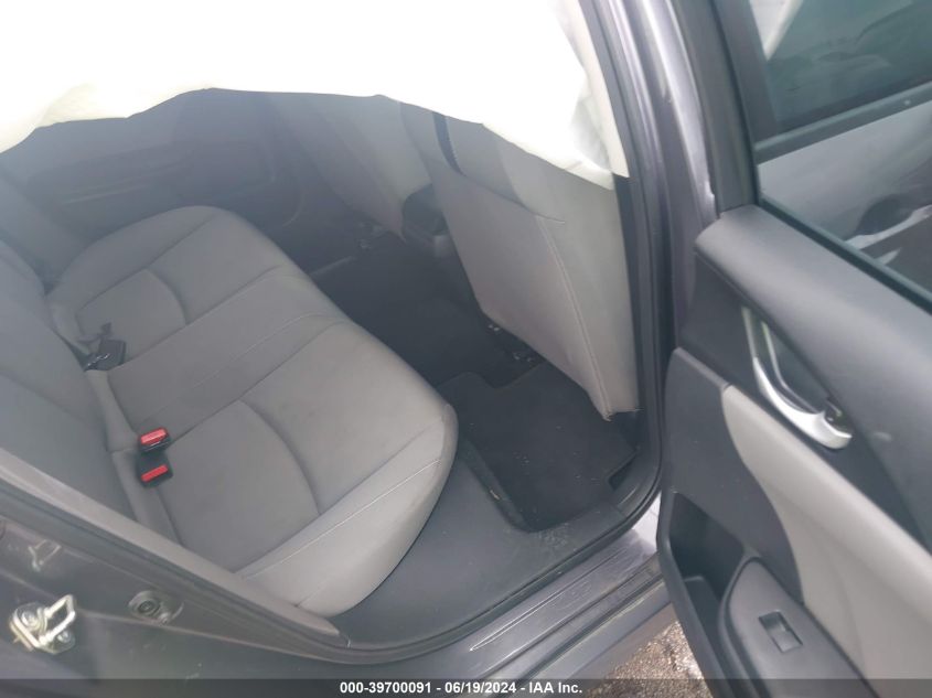 2019 Honda Civic Lx VIN: 19XFC2F63KE037482 Lot: 39700091