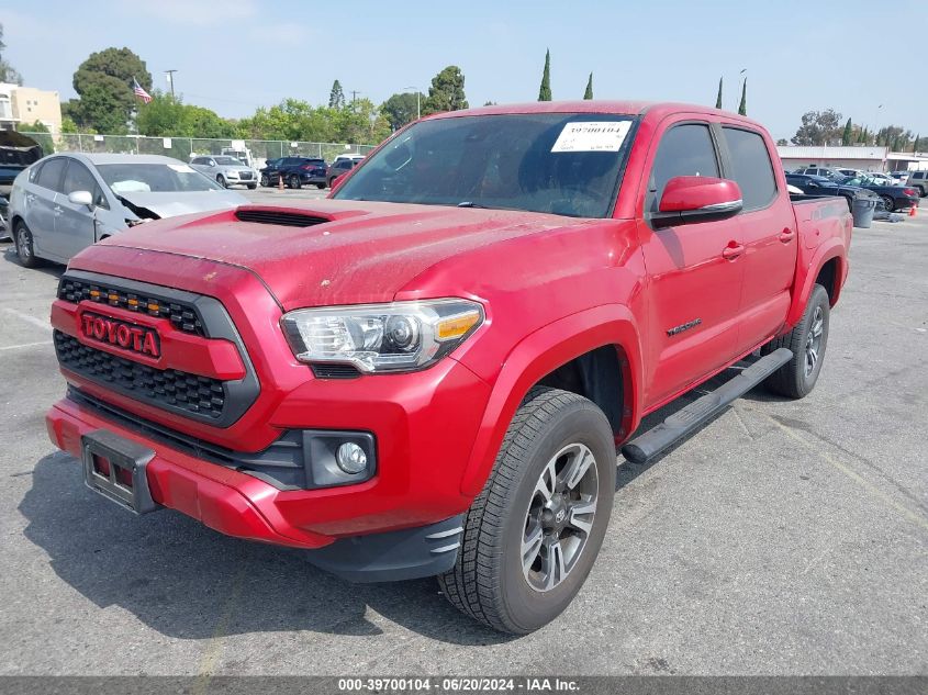 2019 Toyota Tacoma Double Cab/Sr5/Trd Sport/ VIN: 3TMAZ5CN5KM096240 Lot: 39700104