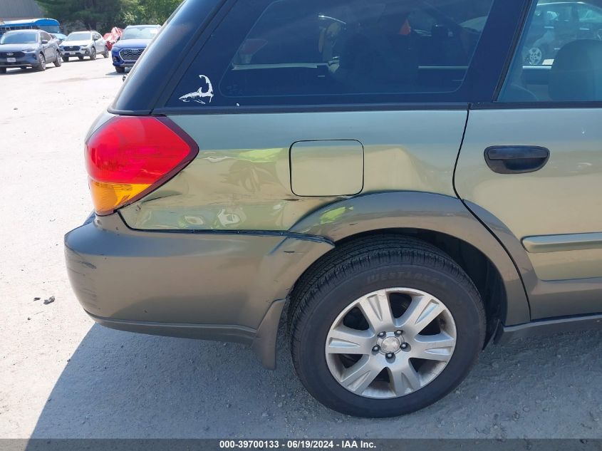 2005 Subaru Outback 2.5I VIN: 4S4BP61C957331945 Lot: 39700133