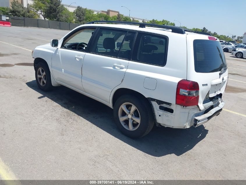 2005 Toyota Highlander VIN: JTEGD21A150107700 Lot: 39700141