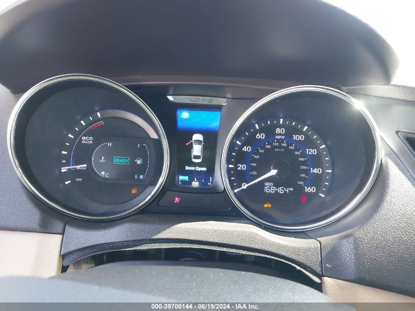 2013 Hyundai Sonata Hybrid Limited VIN: KMHEC4A4XDA101161 Lot: 39700144