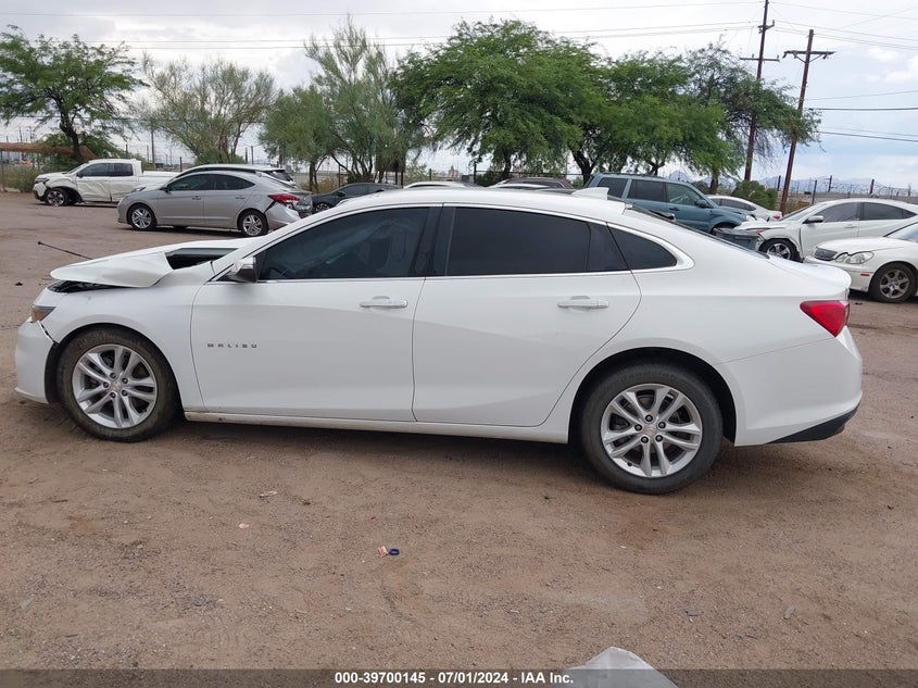 2018 Chevrolet Malibu Lt VIN: 1G1ZD5ST1JF128559 Lot: 39700145