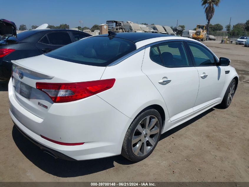 2011 Kia Optima Sx VIN: KNAGR4A62B5142089 Lot: 39700148