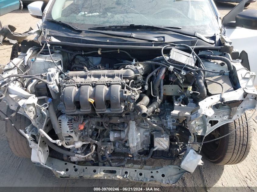 2014 Nissan Sentra Fe+ S/Fe+ Sv/S/Sl/Sr/Sv VIN: 3N1AB7AP0EL650138 Lot: 39700246