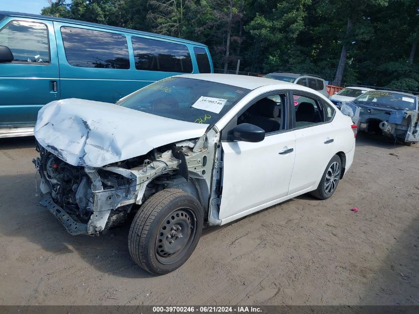 3N1AB7AP0EL650138 | 2014 NISSAN SENTRA