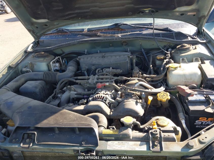 2004 Subaru Legacy Outback Awp VIN: 4S3BH675447634026 Lot: 39700263