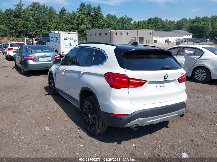 2017 BMW X1 xDrive28I VIN: WBXHT3Z34H4A55568 Lot: 39700273