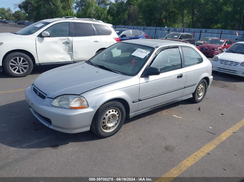 1997 Honda Civic Cx VIN: 2HGEJ6423VH109560 Lot: 39700275