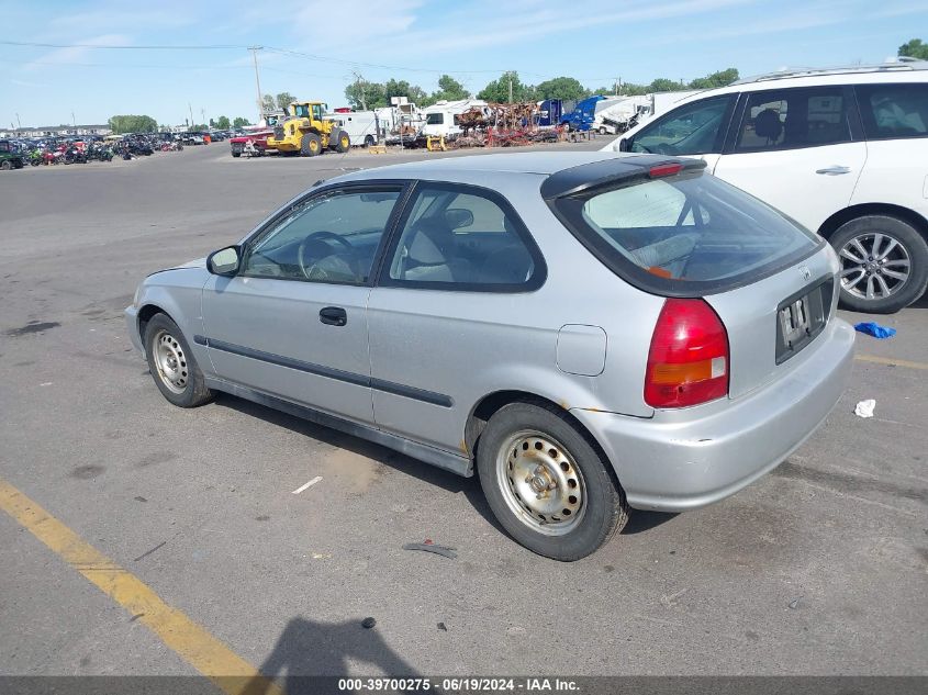 1997 Honda Civic Cx VIN: 2HGEJ6423VH109560 Lot: 39700275