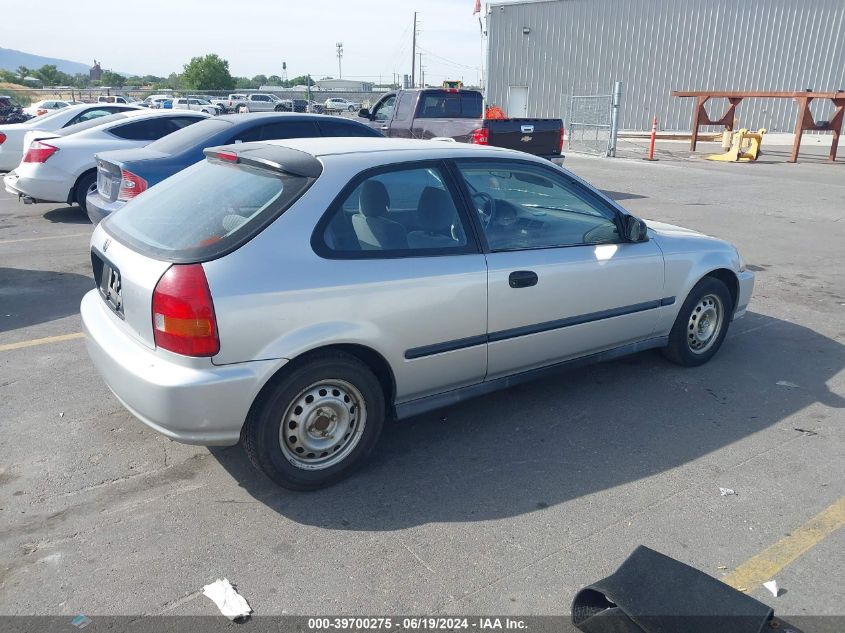 1997 Honda Civic Cx VIN: 2HGEJ6423VH109560 Lot: 39700275