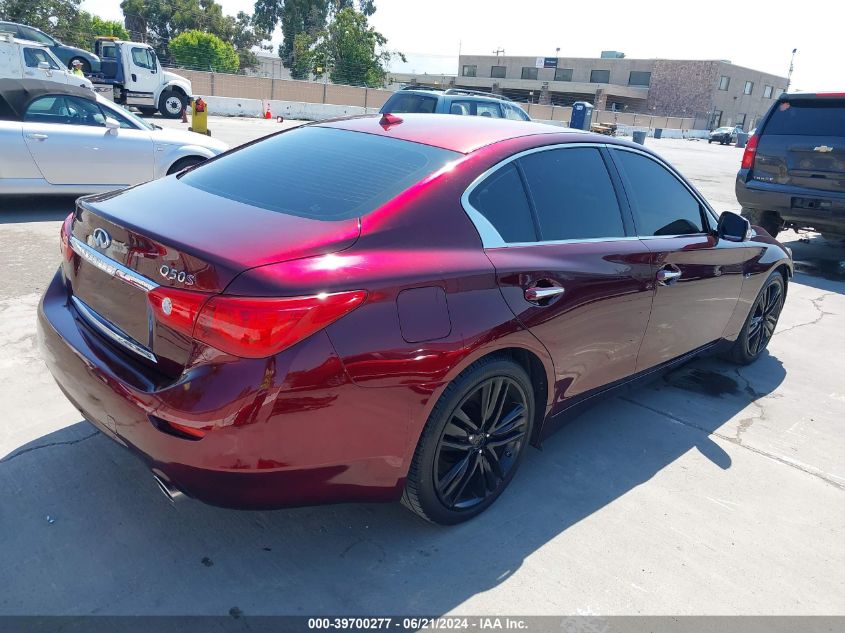 2015 Infiniti Q50 Premium/Sport VIN: JN1BV7AP5FM341140 Lot: 39700277