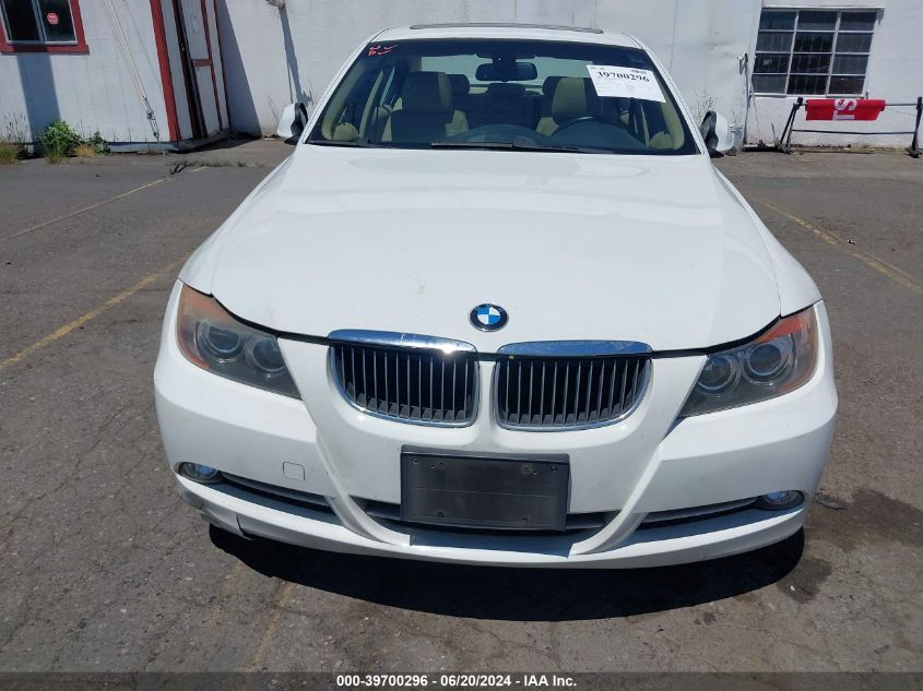 2008 BMW 335I VIN: WBAVB77568NH80109 Lot: 39700296