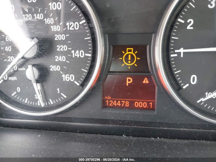 2008 BMW 335I VIN: WBAVB77568NH80109 Lot: 39700296