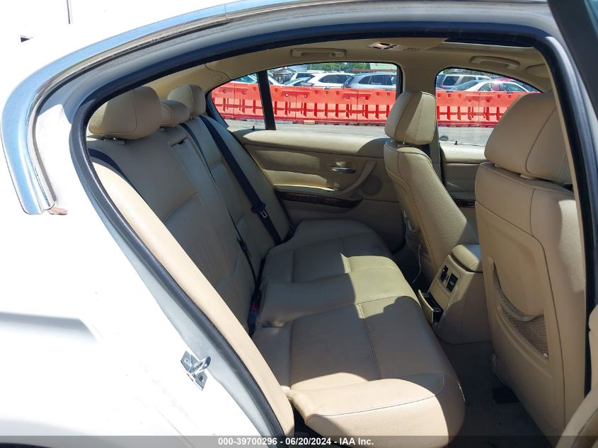 2008 BMW 335I VIN: WBAVB77568NH80109 Lot: 39700296