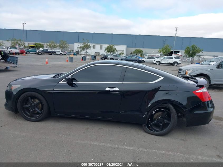 2009 Honda Accord Exl VIN: 1HGCS228X9A011442 Lot: 39700297