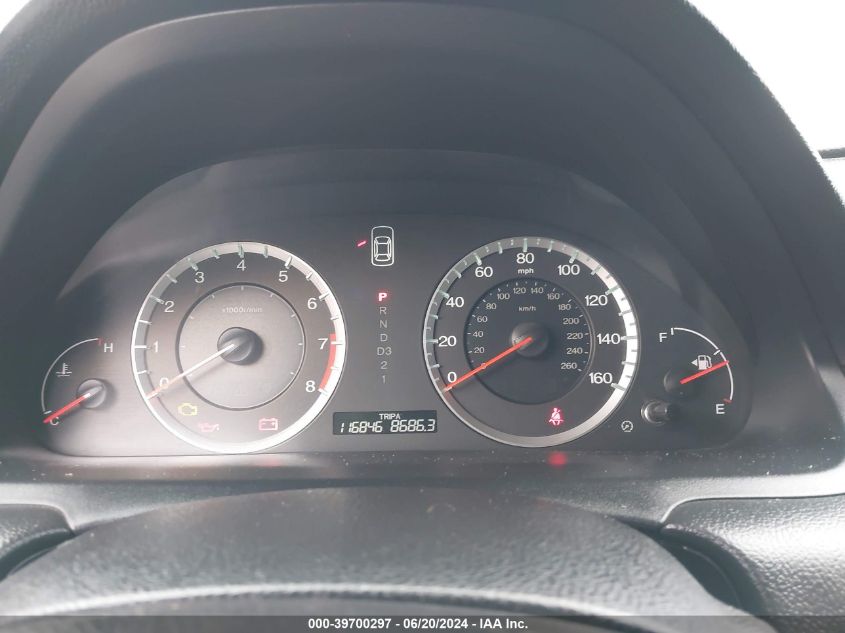 2009 Honda Accord Exl VIN: 1HGCS228X9A011442 Lot: 39700297