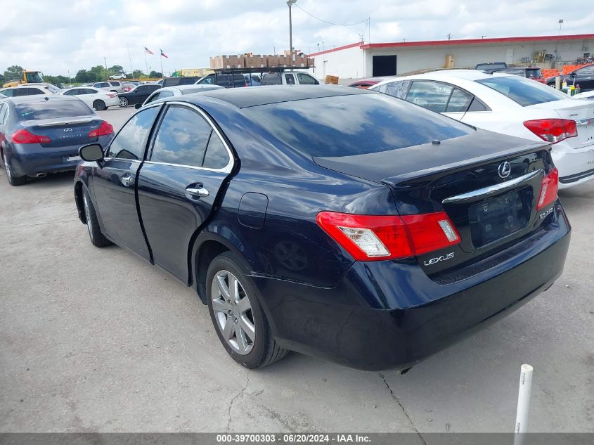 2008 Lexus Es 350 Base (A6) VIN: JTHBJ46G982206983 Lot: 39700303