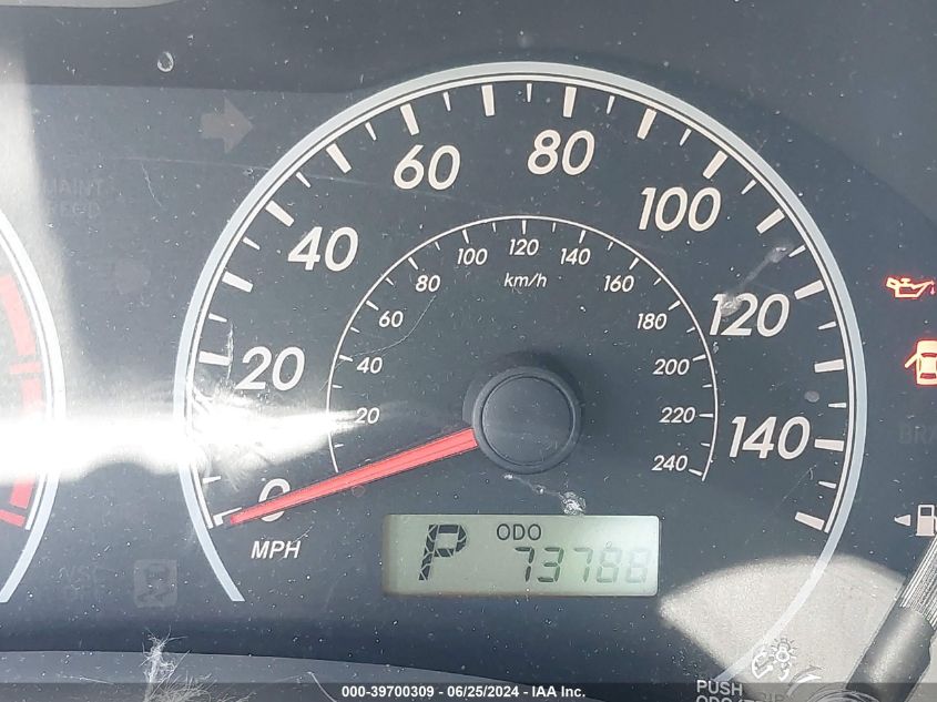 2010 Toyota Corolla Le VIN: JTDBU4EE5AJ056276 Lot: 39700309