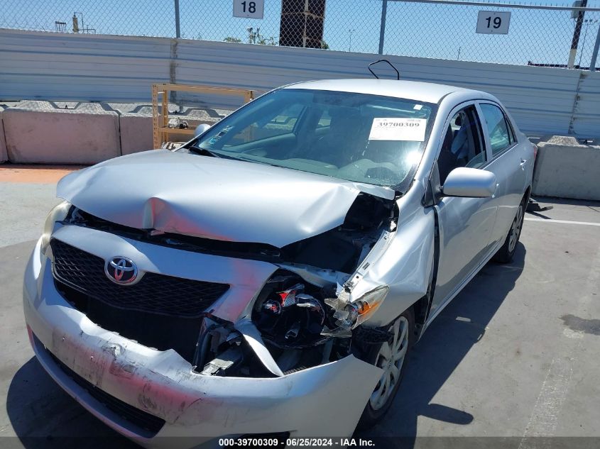 2010 Toyota Corolla Le VIN: JTDBU4EE5AJ056276 Lot: 39700309