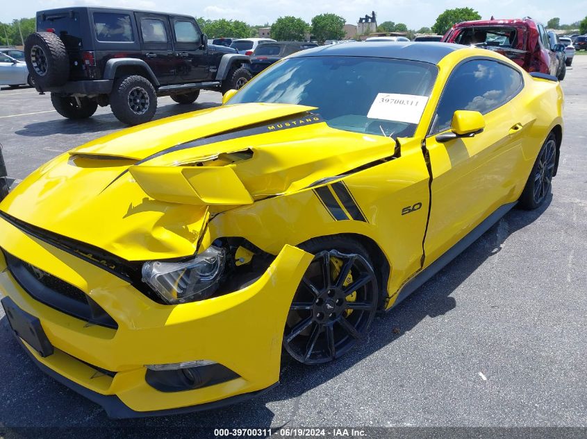 2016 Ford Mustang Gt Premium VIN: 1FA6P8CF8G5294299 Lot: 39700311