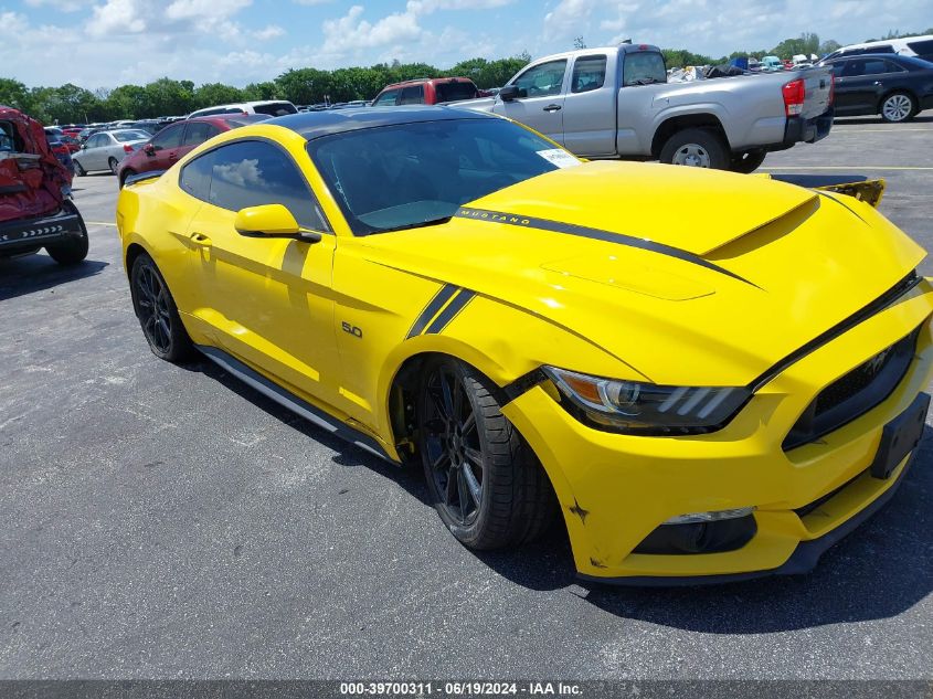 2016 Ford Mustang Gt Premium VIN: 1FA6P8CF8G5294299 Lot: 39700311