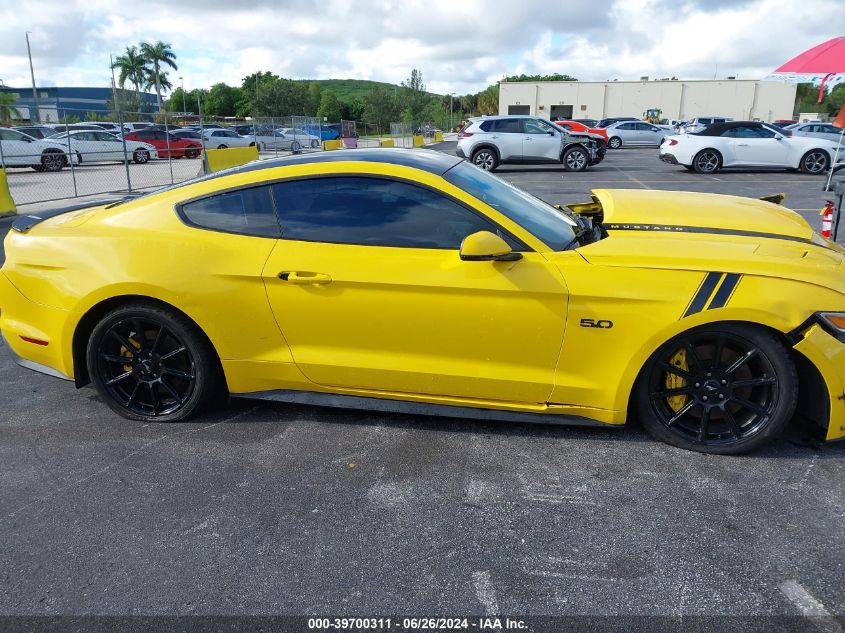 2016 Ford Mustang Gt Premium VIN: 1FA6P8CF8G5294299 Lot: 39700311