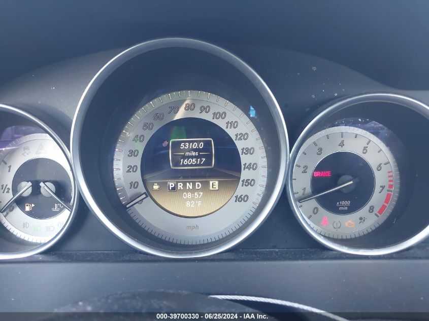 2012 Mercedes-Benz C 300 Luxury 4Matic/Sport 4Matic VIN: WDDGF8BB4CA717757 Lot: 39700330