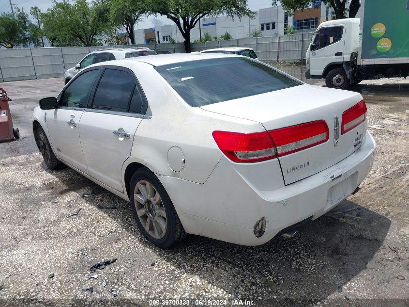 2011 Lincoln Mkz Hybrid VIN: 3LNDL2L33BR774347 Lot: 39700333