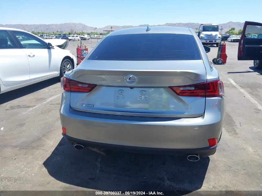 2016 Lexus Is 200T VIN: JTHBA1D24G5022974 Lot: 39700337