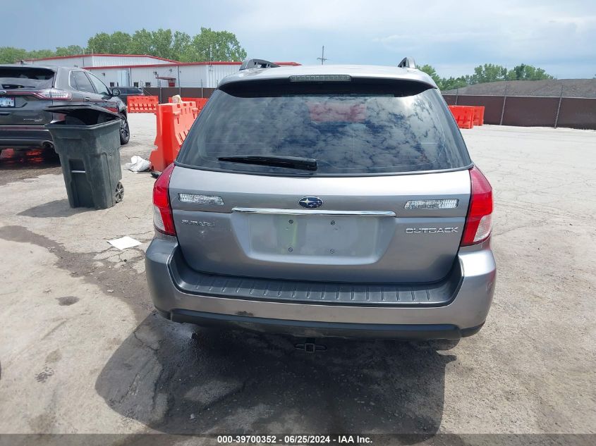 2008 Subaru Outback VIN: 4S4BP60C887366613 Lot: 39700352