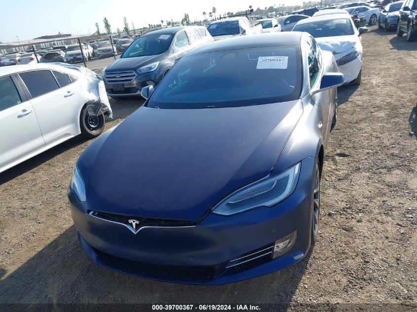 2018 Tesla Model S 100D/75D/P100D VIN: 5YJSA1E21JF276700 Lot: 39700367