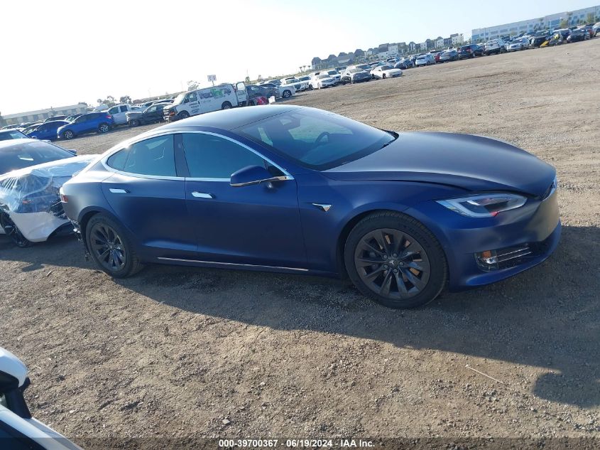 2018 Tesla Model S 100D/75D/P100D VIN: 5YJSA1E21JF276700 Lot: 39700367