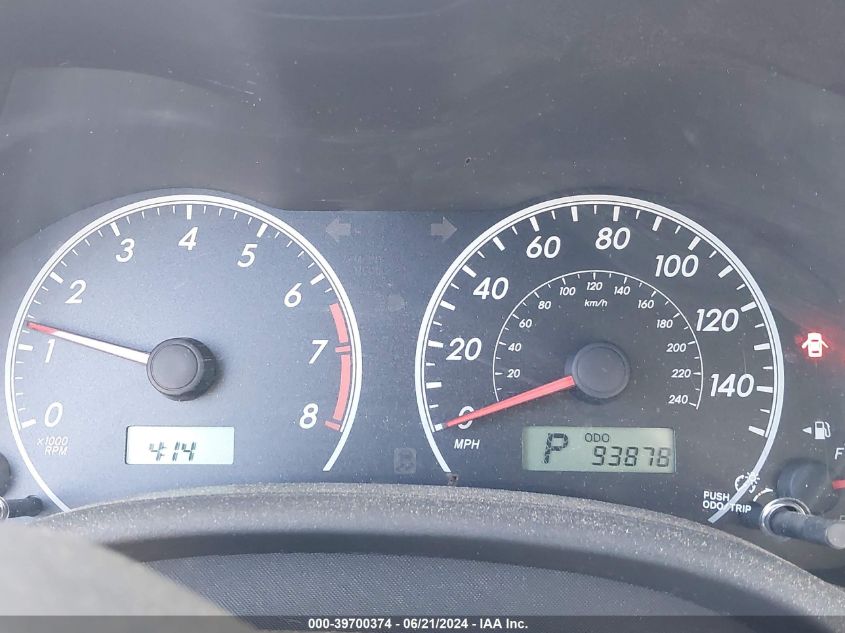 2009 Toyota Corolla S/Le/Xle VIN: 1NXBU40E09Z116266 Lot: 39700374