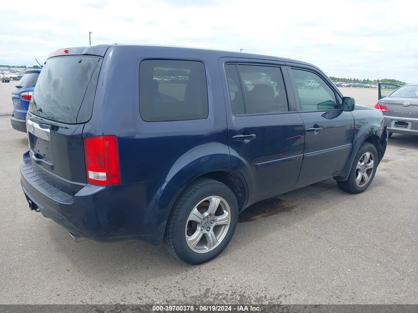2013 HONDA PILOT EX-L - 5FNYF3H51DB008117
