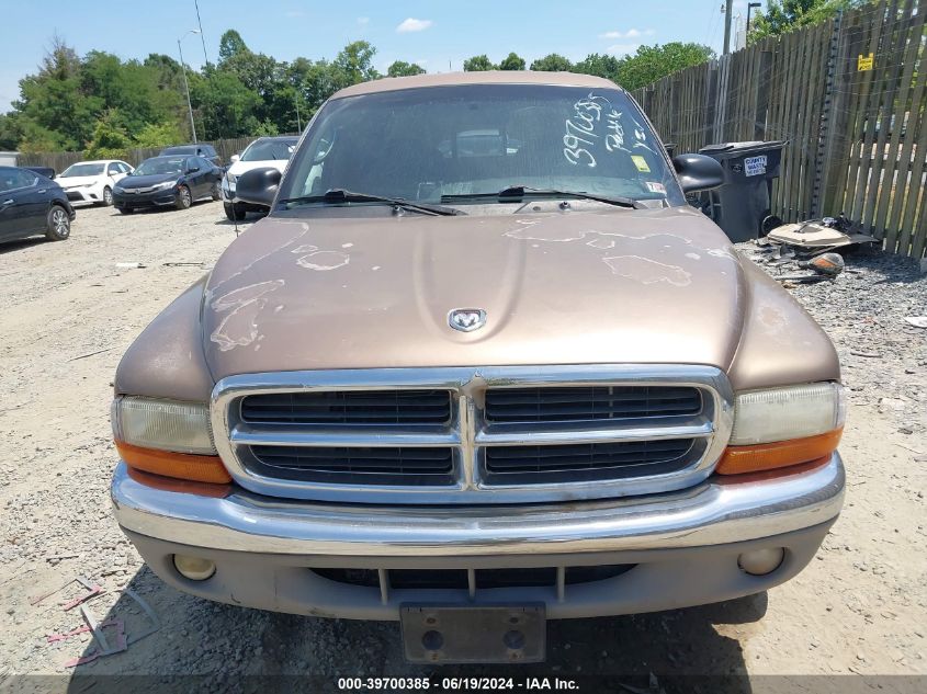 2000 Dodge Dakota Slt/Sport VIN: 1B7GL2AX7YS686499 Lot: 39700385