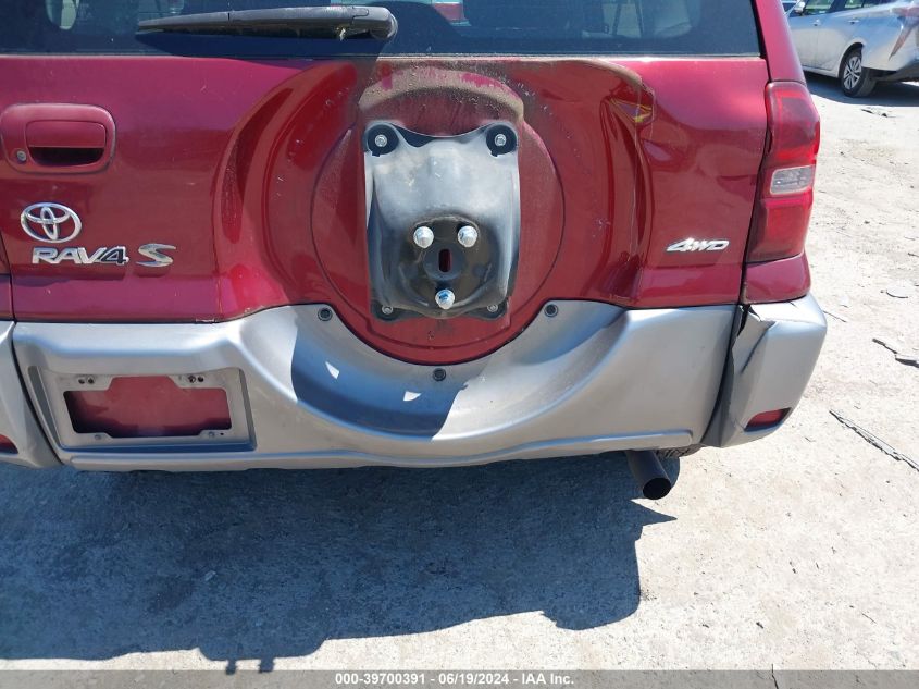 2004 Toyota Rav4 VIN: JTEHD20V340030299 Lot: 39700391