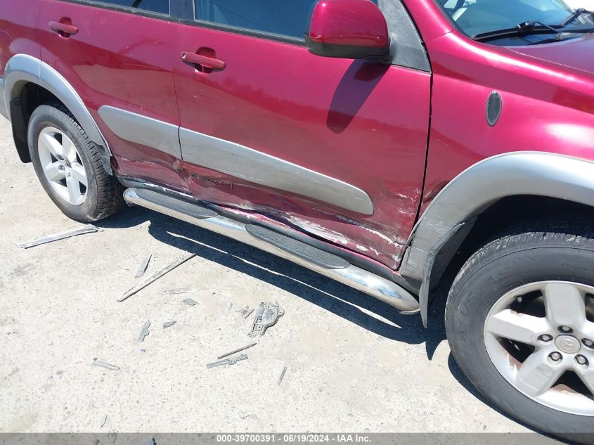 2004 Toyota Rav4 VIN: JTEHD20V340030299 Lot: 39700391