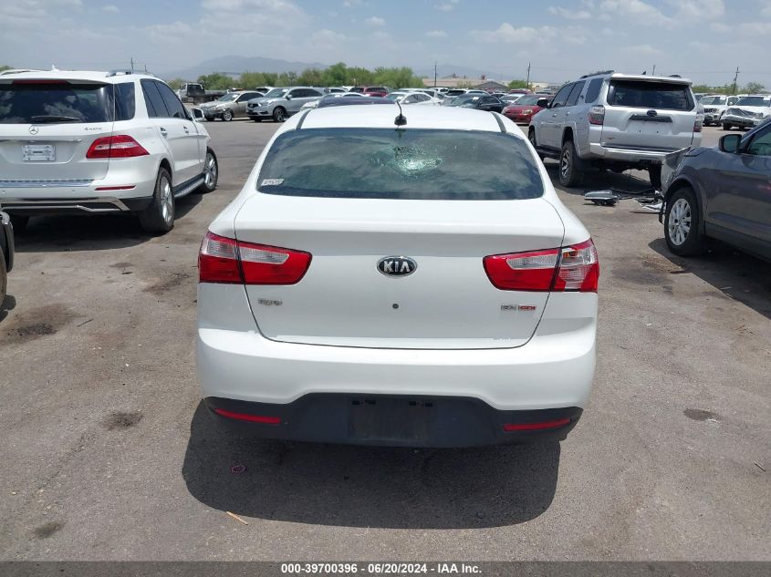 2013 Kia Rio Ex VIN: KNADN4A32D6281950 Lot: 39700396