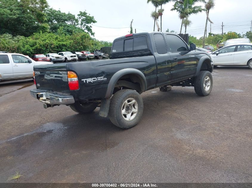 2004 Toyota Tacoma Base V6 VIN: 5TEWN72N74Z345061 Lot: 39700402